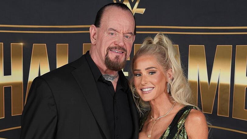 Der Undertaker und Michelle McCool im April in Las Vegas.