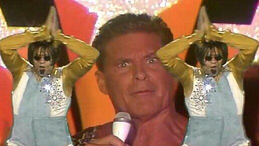 David Hasselhoff zelebriert in seinem neuen Musikvideo 80er-Ästhetik en masse.