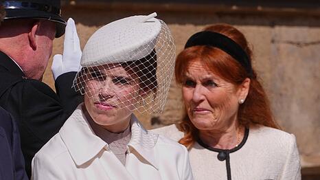 Prinzessin Eugenie (l.) mit Mutter Sarah Ferguson.