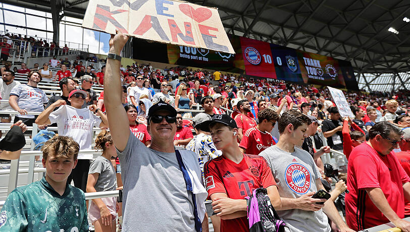 Bayern-Fans in den USA.