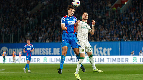 Konnte gegen Rostock nicht überzeugen: Maximilian Wolfram.