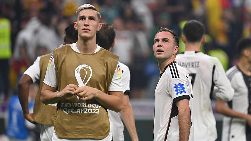 Nico Schlotterbeck während der WM 2022 in Katar. Nico Schlotterbeck während der WM 2022 in Katar.