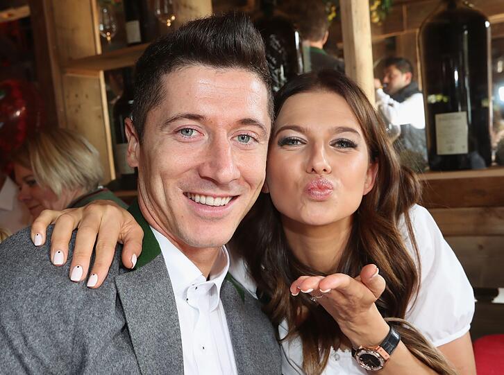 Sportliches Power-Paar: Robert Lewandowski und seine Frau Anna sind seit 2013 verheiratet und haben eine gemeinsame Tochter.