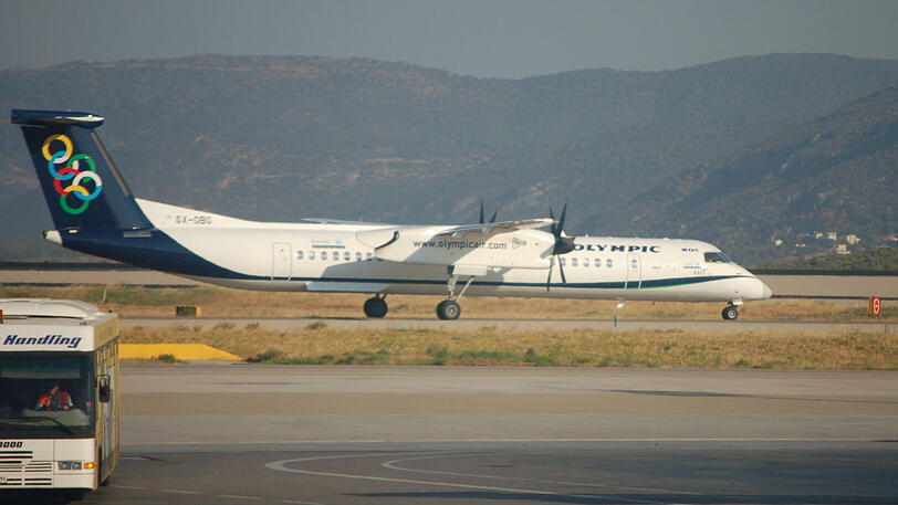 Karpathos nach Kasos (Flugzeit gemäß Flugplan: 15 Minuten).