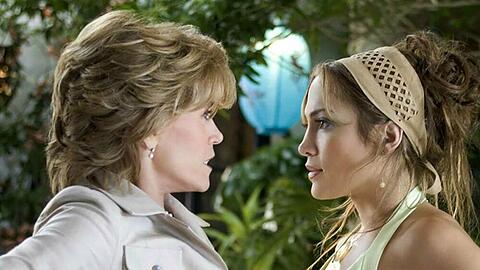In "Das Schwiegermonster" geraten Jennifer Lopez (r.) und Jane Fonda aneinander