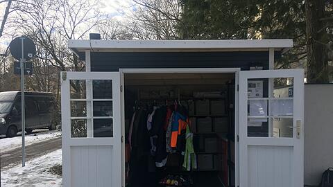 Die TauschHütte in Fürstenried.