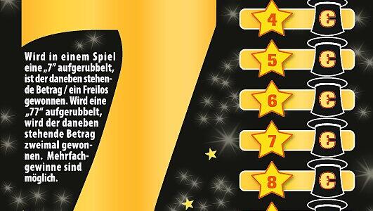 Mit dem MAGIC 7-Los von LOTTO Bayern können Sie mit etwas Glück ganz zauberhafte Gewinne einfahren. Mit dem MAGIC 7-Los von LOTTO Bayern können Sie mit etwas Glück ganz zauberhafte Gewinne einfahren.