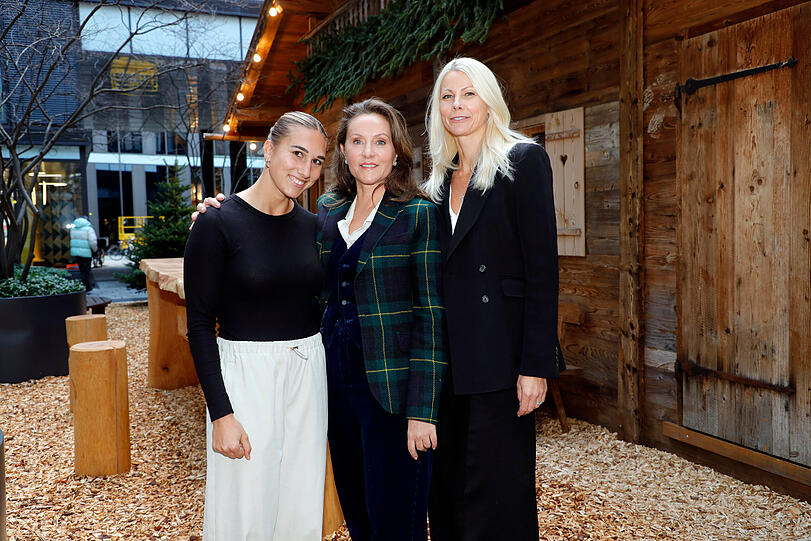 Jana Kappes, Katrin von Hallwyl und Stephanie Neureuter