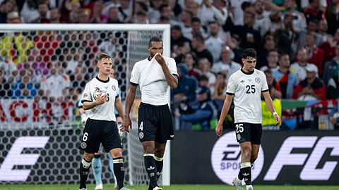 Kein Erfolgserlebnis für Joshua Kimmich bei seinem 100. DFB-Spiel.