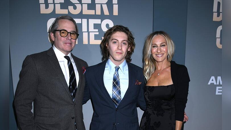 Sarah Jessica Parker und Matthew Broderick mit Sohn James Wilkie. Sarah Jessica Parker und Matthew Broderick mit Sohn James Wilkie.