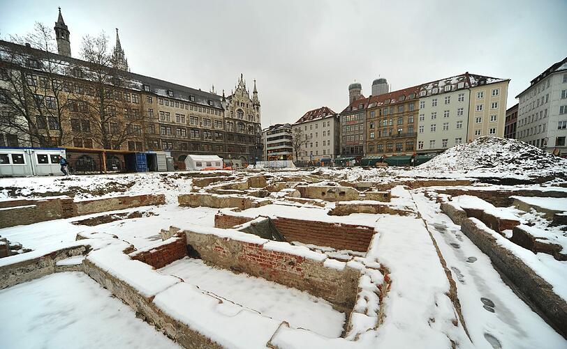 Am Marienhof graben seit dem Frühjahr die Archäologen.