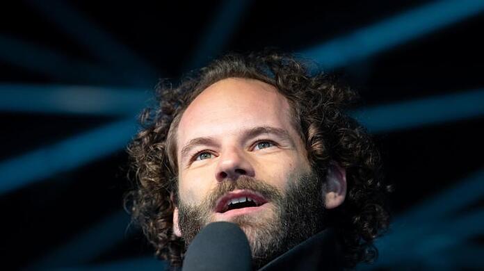 Maxi Schafroth bei einer Veranstaltung.