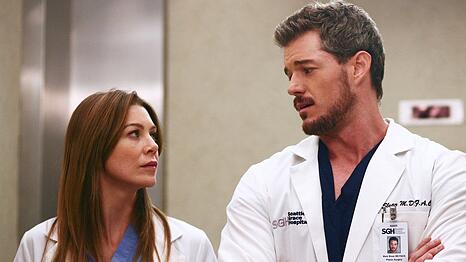 Eric Dane und Ellen Pompeo 2007 in "Grey's Anatomy".