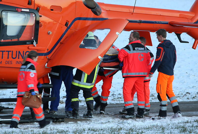 Die Bilder von der Unfallstelle.