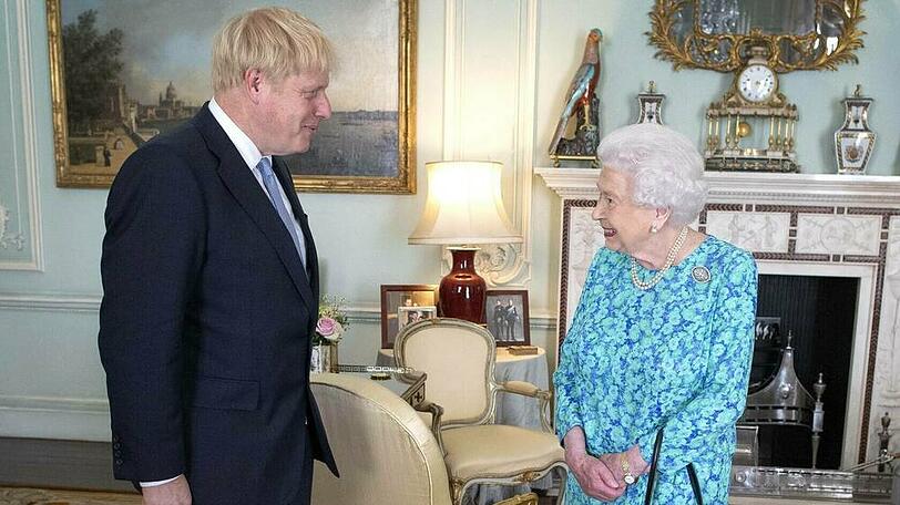 Die Queen hat Boris Johnson zuletzt am 11. März persönlich getroffen.