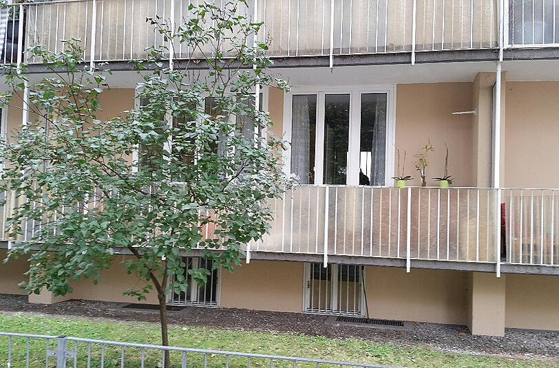 In dieser Wohnung starb die 65-Jährige.