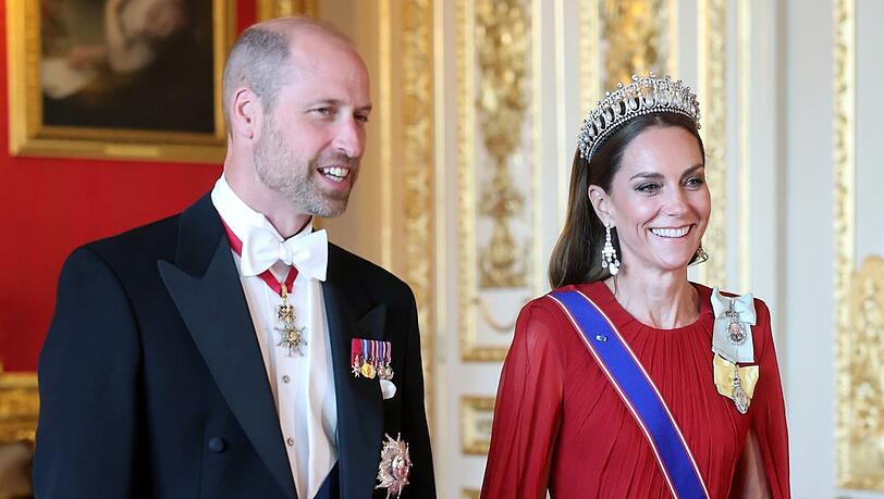 Prinz William liegt in einer Umfrage vor Prinzessin Kate.