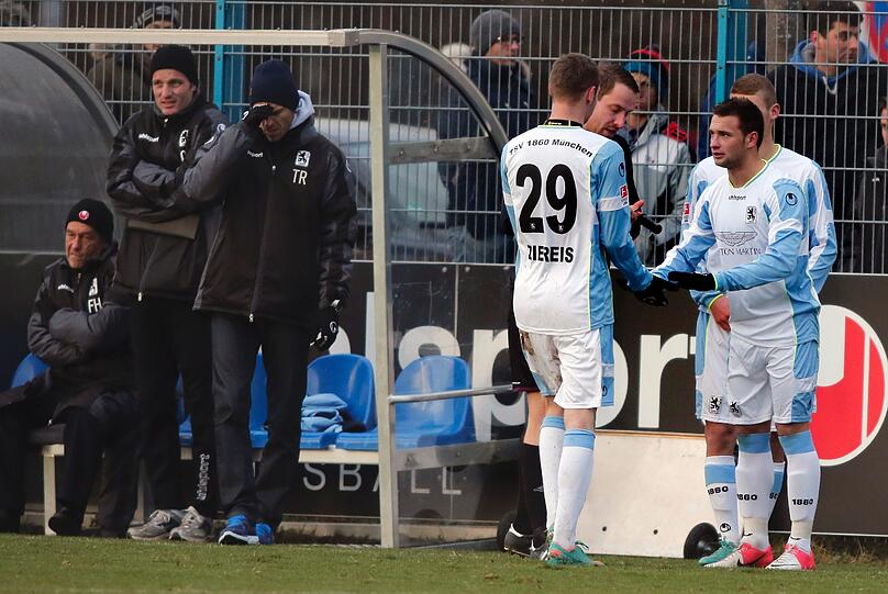 Die Löwen gewinnen gegen die Spvgg Unterhaching im Test an der Grünwalder: Die Bilder vom Spiel