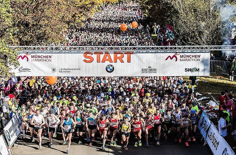 Zum 30. Mal fand dieses Jahr der München Marathon statt.