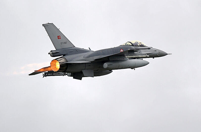 Flugzeug der türkischen Luftwaffe.