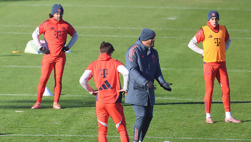 Der FC Bayern bereitet sich in M&uuml;nchen auf die zweite Saisonh&auml;lfte vor.