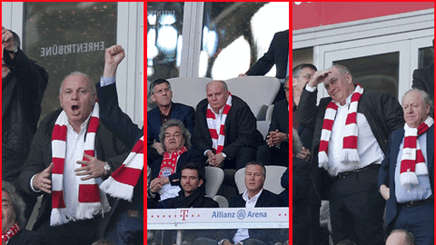 Am Samstag war Uli Hoeneß zum ersten Mal nach seiner Verurteilung wieder im Stadion. Die Bilder!