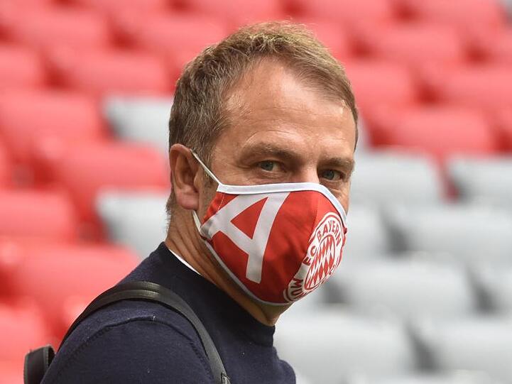 Hans-Dieter Flick, der Trainer von München. Foto: Christof Stache/AFP/Pool/dpa/Archivbild