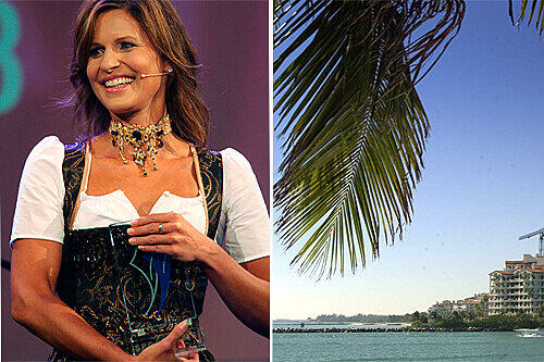 Katrin Müller-Hohenstein macht Urlaub in Florida.