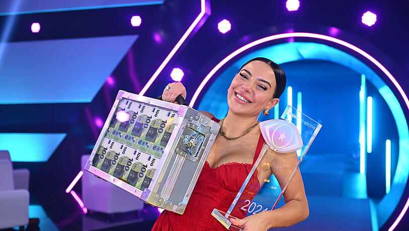 Leyla Lahouar ist die Gewinnerin bei "Promi Big Brother" 2024. Leyla Lahouar ist die Gewinnerin bei "Promi Big Brother" 2024.