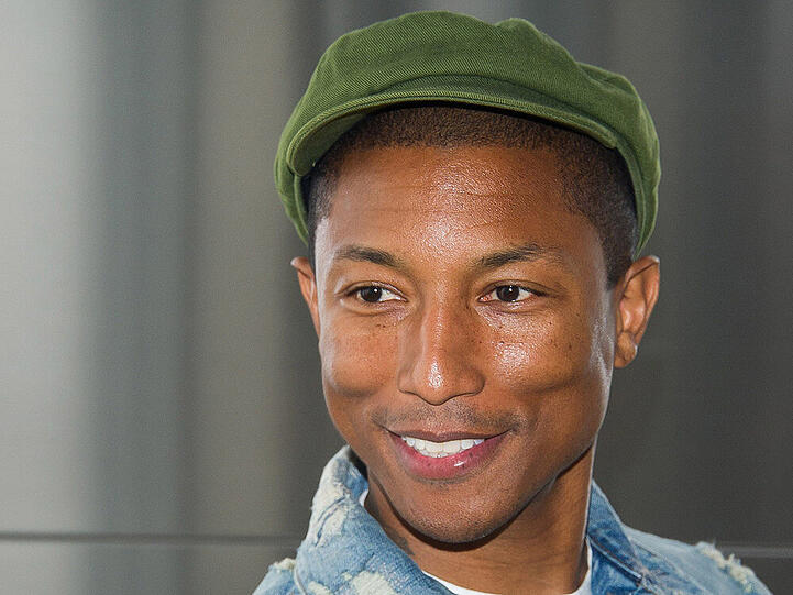 Was macht Pharrell Williams glücklich? Seine Musik!