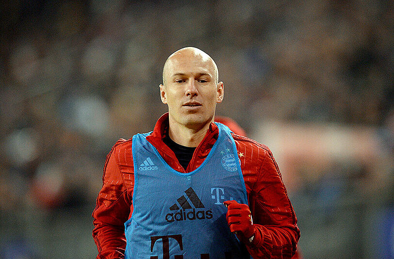Arjen Robben muss gegen Juventus Turin passen.