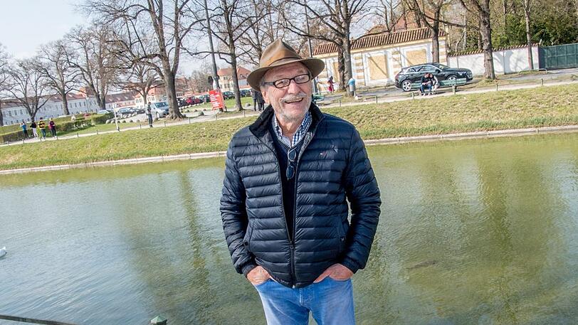 Treffpunt Nymphenburger Schlosspark: Franz Xaver Kroetz hat neue Pläne.