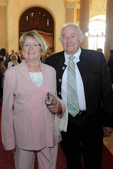 Günther Beckstein und Frau Marga.