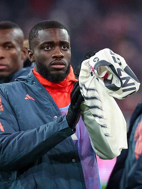Dayot Upamecano vom FC Bayern steht vor einer richtungsweisenden Entscheidung.