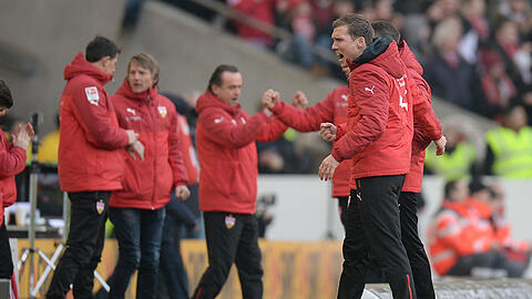 Der VfB Stuttgart kann seine Tabellenführung ausbauen.