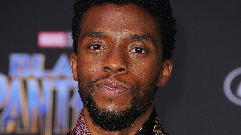 Chadwick Boseman bei der Weltpremiere von "Black Panther"