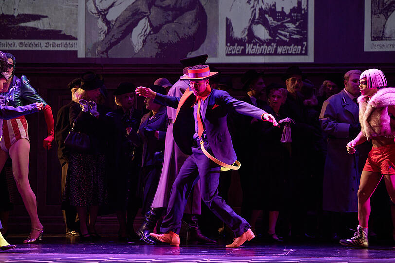 "Jonny spielt auf" im Gärtnerplatztheater.