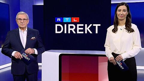 Jan Hofer und Pinar Atalay moderierten im Wechsel "RTL Direkt".