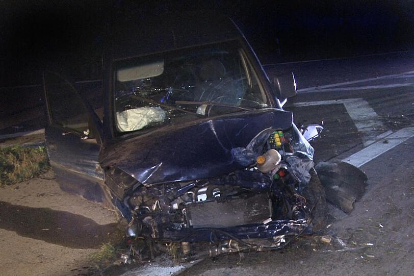 Unfall auf der A 92 bei Freising. Die Bilder.
