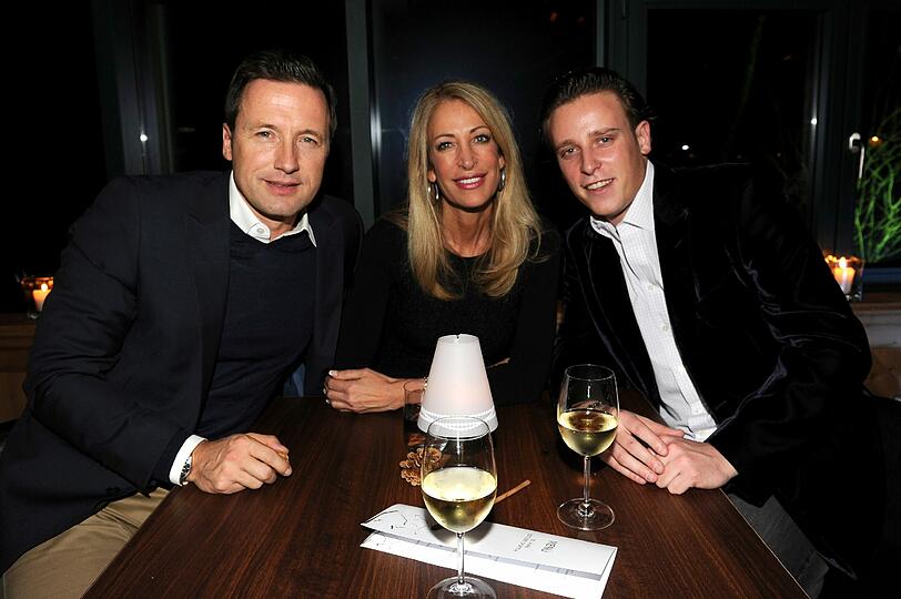 Norbert Dobeleit, Pilar Brehme und Sohn Ricardo.