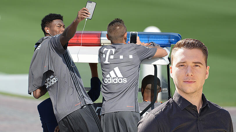 Maximilian Koch berichtet vom FC-Bayern-Trainingslager in Doha.