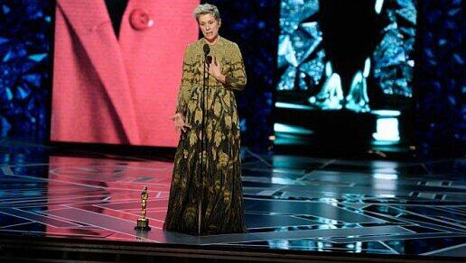 Frances McDormand wurde nicht nur für ihre Performance in "Three Billboards Outside Ebbing, Missouri", sondern auch für ihre feurige Dankesrede gefeiert.