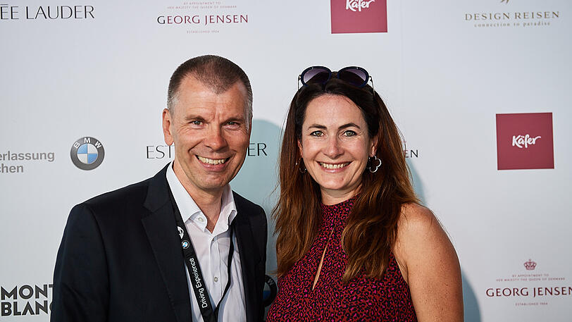 Peter Mey mit Natalie Schmid.