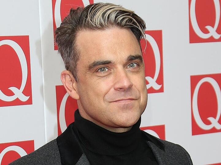 Älter geworden: Robbie Williams bei den "Q Awards" in London