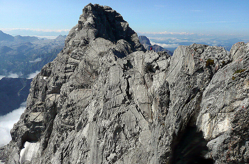 Der Watzmann ist für viele Bergsteiger ein beliebtes Ausflugsziel.