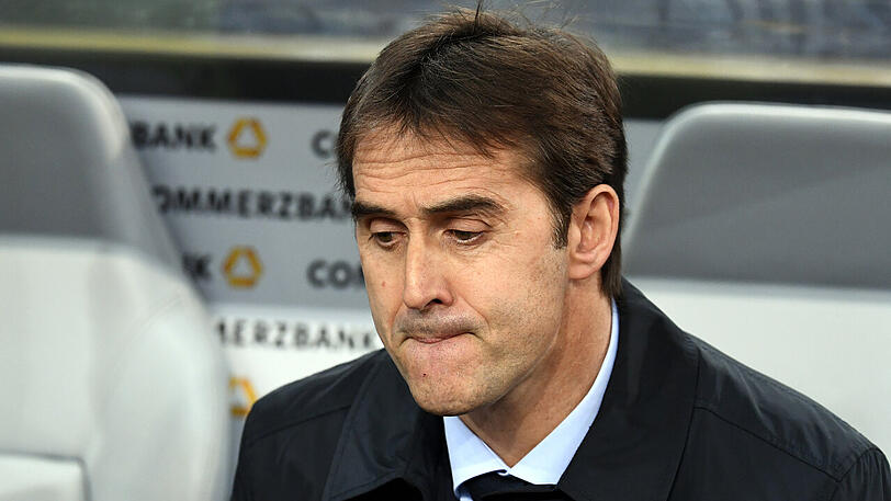 Spaniens Nationaltrainer Julen Lopetegui muss gehen.