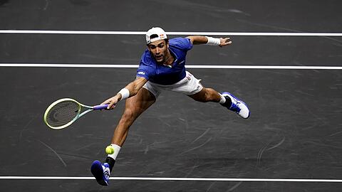 Matteo Berrettini konnte sich gegen Felix Auger-Aliassime durchsetzen.