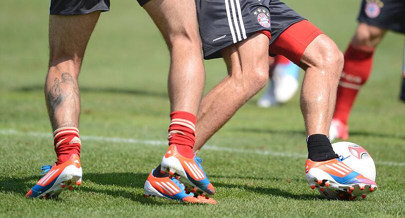Nächste Runde im Trainingslager: Am vierten Tag schwitzen die Spieler des FC Bayern in der Sonne.