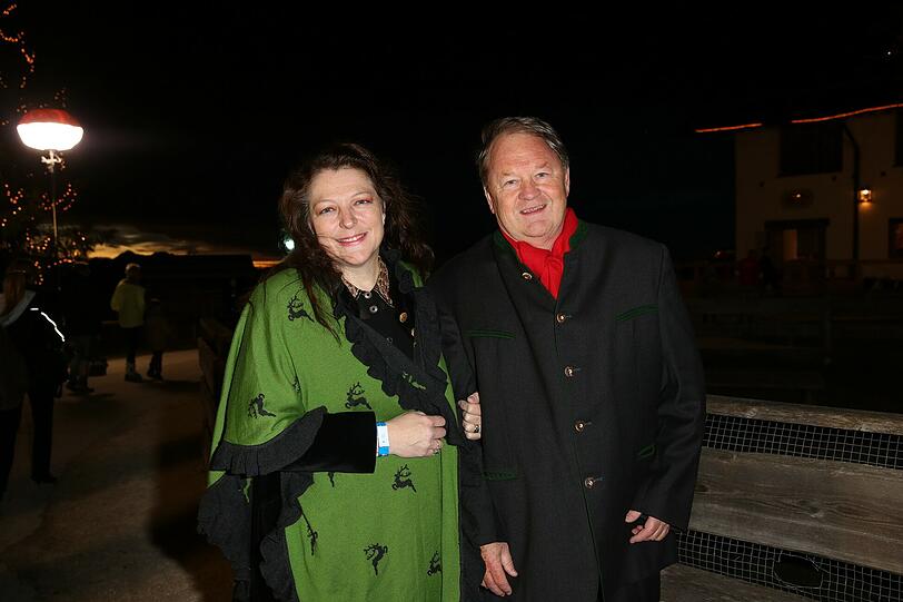 Endre Graf Esterhazy mit Ehefrau Dr. Christine Gräfin Esterhazy