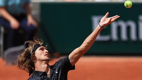 Alexander Zverev muss in Paris nun gegen den Slowaken Alex Molcan ran.